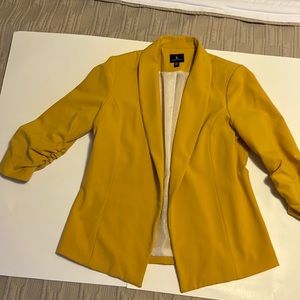 Mustard Yellow Blazer